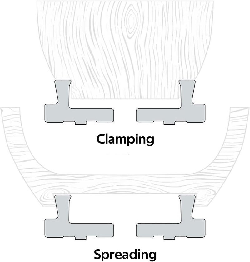 BMTURNING BMT-JS70N 70mm Dovetail Jaws for Woodturning Lathe Chucks, Extended and reverse dovetails handle both bowls and spindle workpieces, Compatible with Super NOVA 2, G3. - Image 3